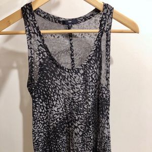 Gap Navy Printed Tank Top
